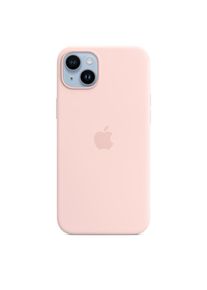 Apple iPhone 14+ Silicone Case with MS - Chalk Pink