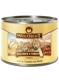 Wolfsblut Wild Duck & Turkey Puppy 12x200g