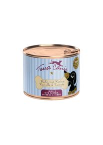 Terra Canis Welpe Huhn, Kürbis, Kamille & Blütenpollen 12x200g
