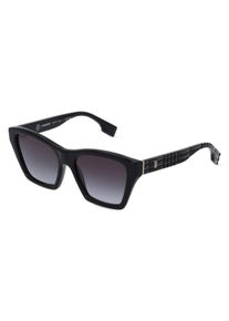 Burberry BE4391 | okulary przeciwsłoneczne | Kształt okularów: motyl, tworzywo sztuczne, czarny