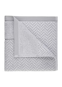 Herzbach home Heren Badlaken grijs 70x140 cm