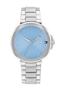 Tommy Hilfiger Uhr 'LORI' Damen hellblau / silber Größe One Size