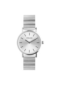 Lucardi Dames Analoog horloge zwart / zilver Onesize