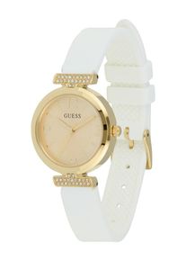 GUESS Uhr Damen gold / weiß Größe One Size