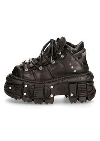New Rock Dames Sneakers laag 'M-TANK106-C2' zwart 36