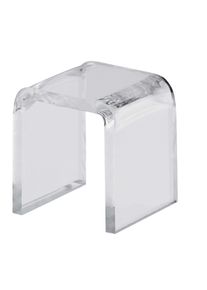 1 Acrylic U stand, transparent 30 x 30 x 30 mm, acrylic (PMMA)