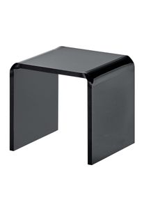 1 Acrylic U stand, black 50 x 50 x 50 mm, acrylic (PMMA)