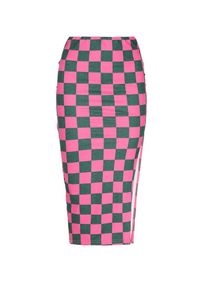 nelice Rock 'Rock' Damen pink Größe 40 Kariert