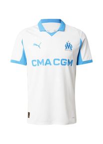 Puma Sportshirt 'OM Home Replica' Herren hellblau / weiß Größe S