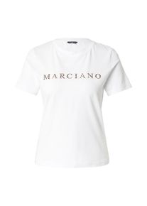 Guess By Marciano Dames Shirt 'CANDY' cappuccino / zwart / wit XXS