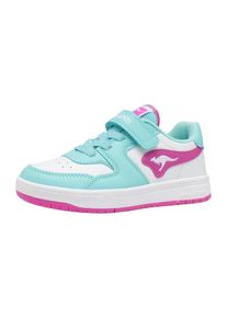 Kangaroos Sneaker 'Fair' aqua / dunkelpink / weiß Größe 28