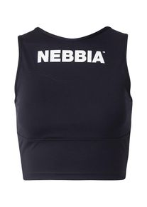 NEBBIA Sporttop 'GYM THERAPY 618' Damen schwarz / weiß Größe XS