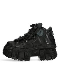 New Rock Dames Veterlaarsjes 'Wall106-S12' zwart 36