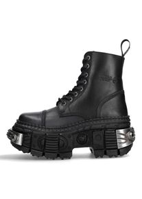 New Rock Dames Veterlaarsjes 'M-WALL083C-S4' zwart 39