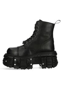 New Rock Heren Laarzen 'M-TANK083-C1' zwart 36