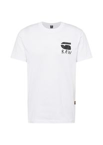 G-Star Raw G-STAR T-Shirt 'Burger' Herren schwarz / weiß Größe M