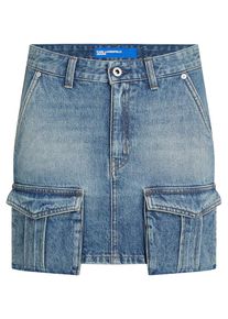 KARL LAGERFELD JEANS Spódnica dla kobiet niebieski denim Rozmiar 40