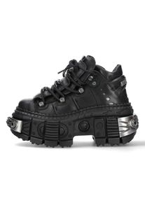 New Rock Dames Sneakers laag 'WALL106-S10' zwart 36