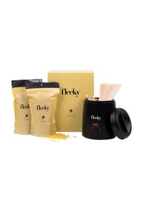 fleeky - Sada na ohrievanie vosku – Depilačný set s ohrievačom vosku Holenie a depilácia 1 pieces unisex