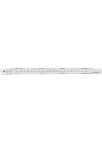 REV Ritter Unterbaulichtleiste LED Bewegungsmelder, Batterie, weiß, 430 mm - 430 x 28 x 31 mm