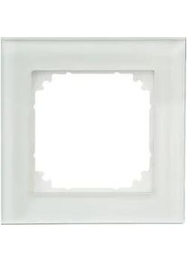 M-Plan, Echtglasrahmen Brillantweiß Merten, 1-fach