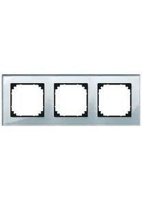 M-Plan, Echtglasrahmen Diamantsilber Merten, 3-fach