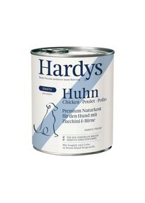 6x800g Hardys Sensitive poulet nourriture pour chiens humide