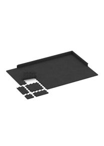 Mata fitness 2 cm – Antypoślizgowa mata treningowa CZ "Antracyt"
