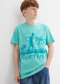 T-shirt in cotone biologico - Verde - Taglia 164/170 - bonprix