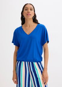 Maxi maglia in misto viscosa morbido - Blu - Taglia 38/40 (XS) - bonprix