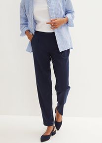 Pantaloni con elastico in vita e piega stirata - Blu - Taglia 42 - bonprix