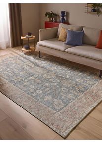 benuta Nest Tapis Vintage Lorenzo Multicouleur 120x170 cm - Tapis poil ras / effet us&eacute;