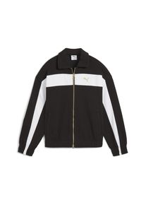 Puma Sportjacke 'T7' Damen gold / schwarz / weiß Größe S