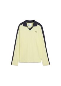 Puma Funktionsshirt 'T7' Damen gelb / schwarz Größe S
