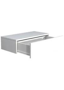 Vcm Mid.you Nachtkästchen , Weiß , Holzwerkstoff , 1 Schubladen , 60x15x30 cm , Schlafzimmer, Nachtkästchen