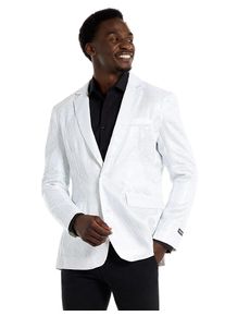 OppoSuits SuitMeister Veste scintillante blanche
