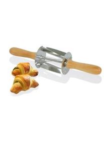 Louis Tellier - Rodillo para cruasanes - Acero inoxidable - Con asas de madera - N3728