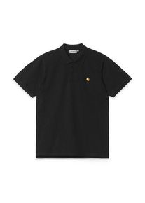 Carhartt Work In Progress Carhartt WIP Script Garment Wash Polo-Shirt black white men L