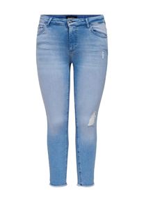 Only Carmakoma, Damer, Jeans 'Willy', Blue Denim, Størrelse 43/44