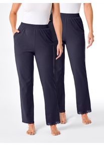 feel good Damen Jogginghose in blau, Größe 18/19