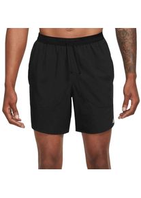 Nike Herren Dri-Fit Stride 7" Brief-Lined Running Shorts schwarz