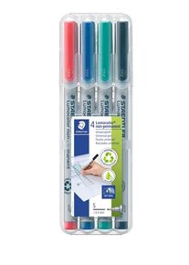 Staedtler Universal pen Lumocolor non-p S 4pc