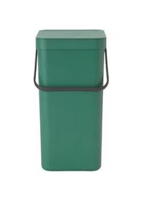Brabantia Abfalleimer , Grün , Kunststoff , 16 l , 22x40.1x27.9 cm , Haushalt & Kleinelektro, Reinigung, Mülleimer & Abfallsammler