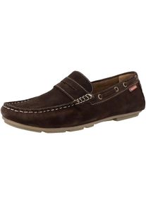 Dockers by Gerli Slipper Herren braun / rot / weiß Größe 46