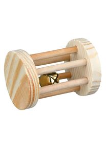 Cilindro de madera con cascabel 5x7 cm Trixie para roedores