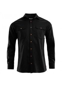 Aclima Leisurewool Reborn Woolshirt Overhemd Heren (M |zwart)