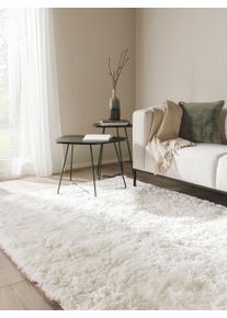 benuta Nest Langh&aring;ret teppe Whisper Wit 120x170 cm Uni