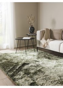 benuta Nest Nukka matto Whisper Vihreä 80x150 cm Grün Uni