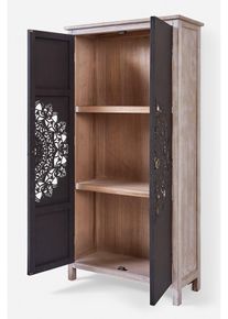 Kast - beige - maat 140x70 cm - bonprix