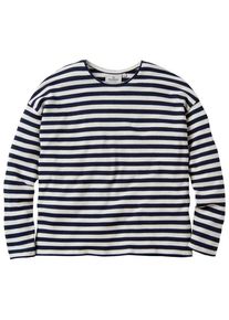 Passenger Womens Panorama Striped L/S T-Shirt Longsleeve Dames (L |grijs)
